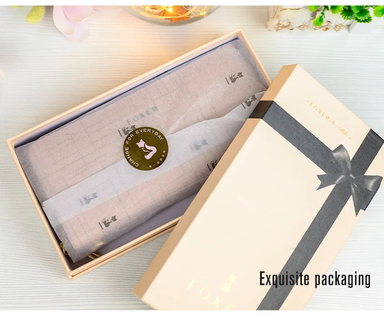 Leather Zip Clutch Organizer with Wristlet