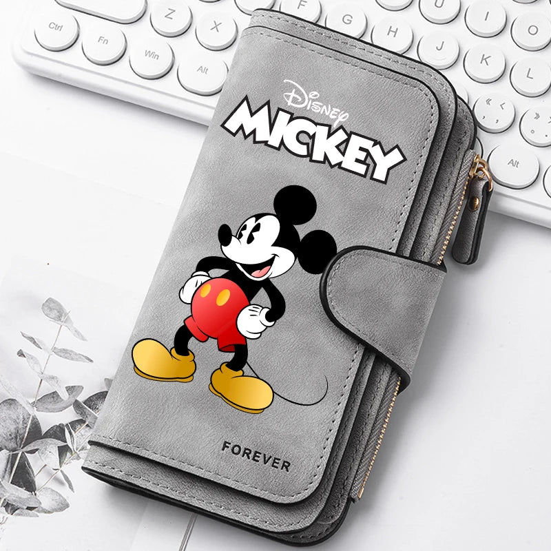 Cartoon Long Zip Clutch Wallet