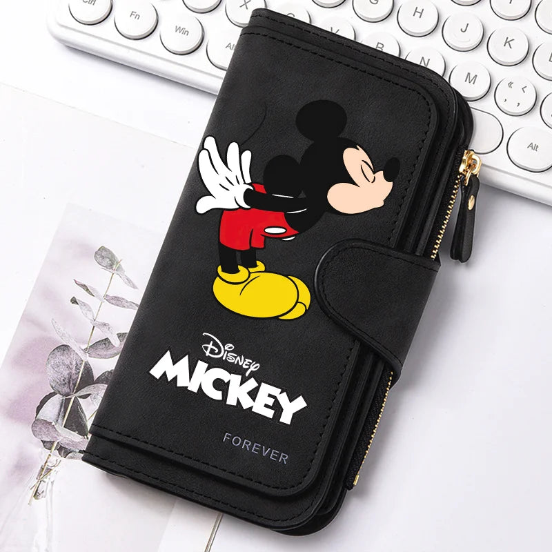 Cartoon Long Zip Clutch Wallet
