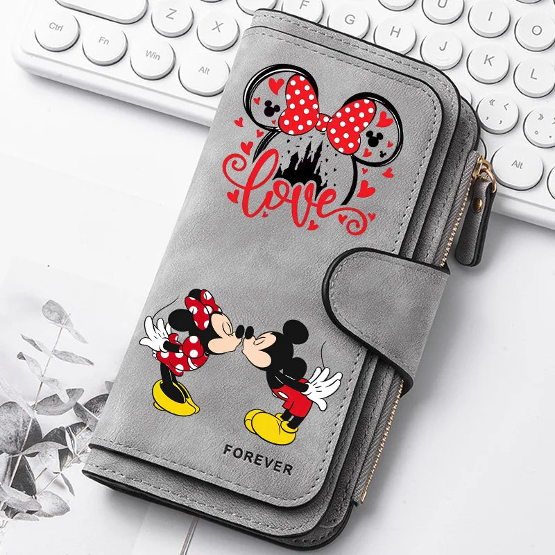Cartoon Long Zip Clutch Wallet