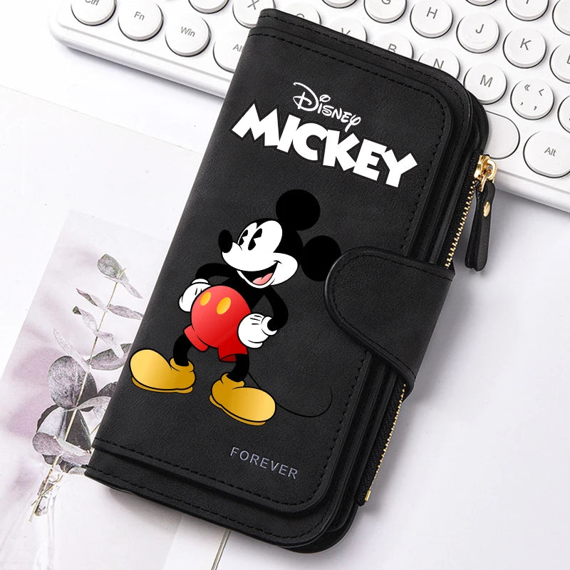Cartoon Long Zip Clutch Wallet