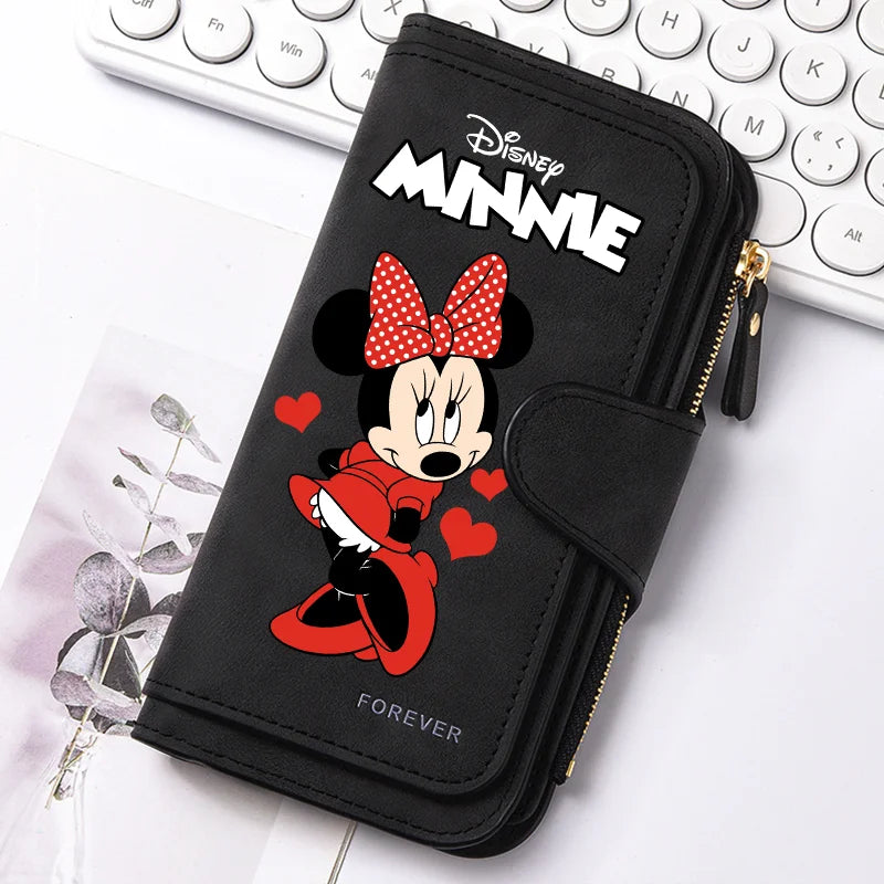 Cartoon Long Zip Clutch Wallet