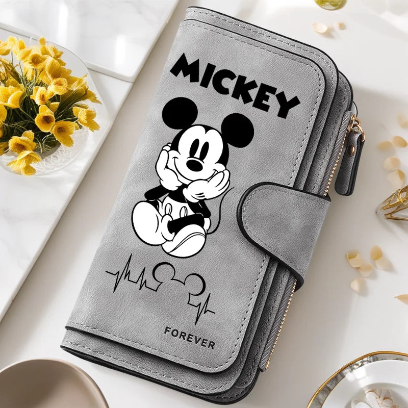Cartoon Long Zip Clutch Wallet