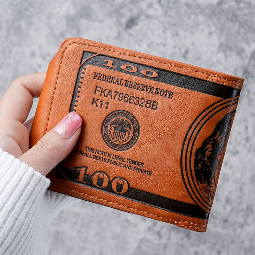 Vintage PU Card Organizer with Coin Pocket