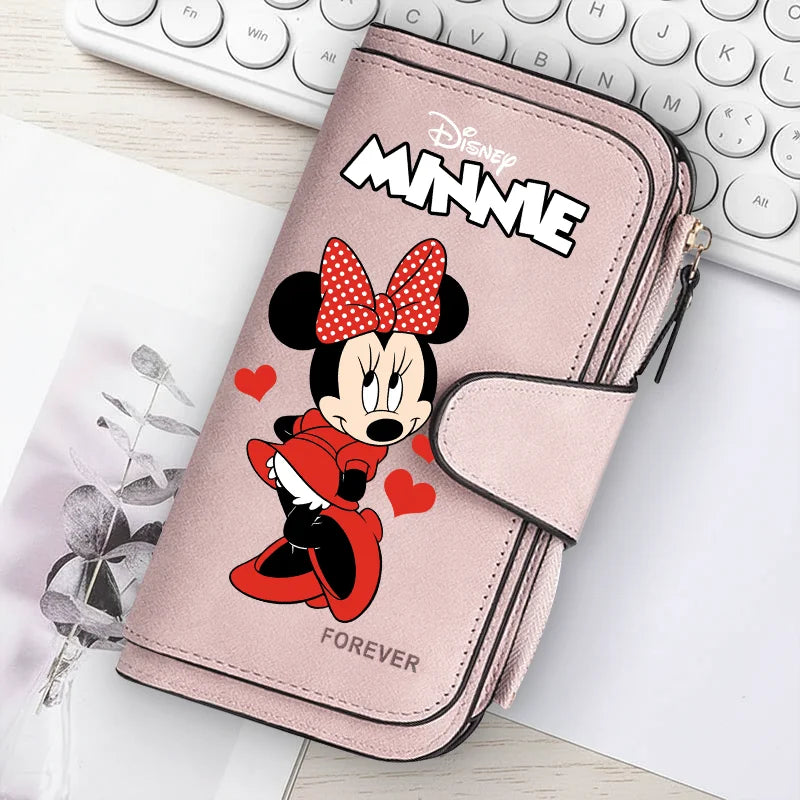Cartoon Long Zip Clutch Wallet
