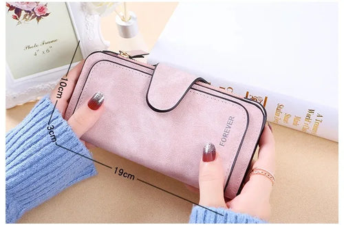 Cartoon Long Zip Clutch Wallet