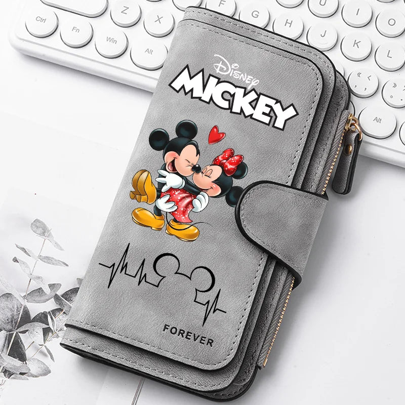 Cartoon Long Zip Clutch Wallet
