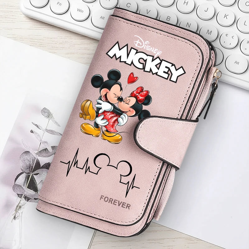 Cartoon Long Zip Clutch Wallet
