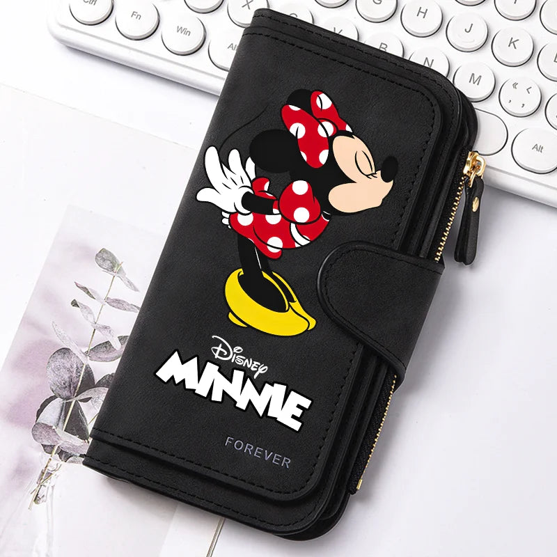 Cartoon Long Zip Clutch Wallet