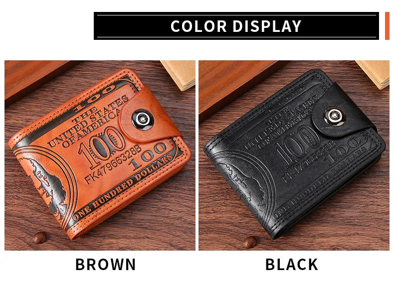 Vintage PU Card Organizer with Coin Pocket