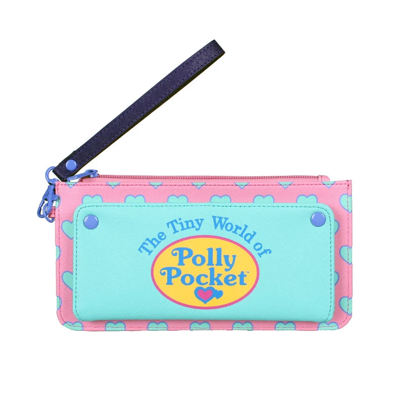Kawaii Long Zip Wallet – Cartoon Print