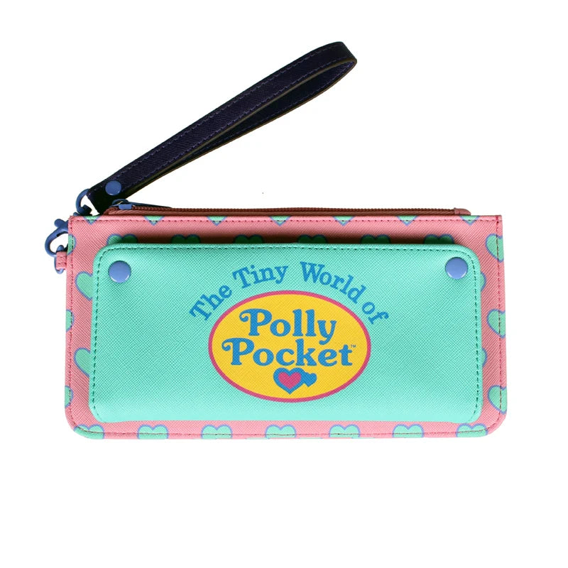 Kawaii Long Zip Wallet – Cartoon Print