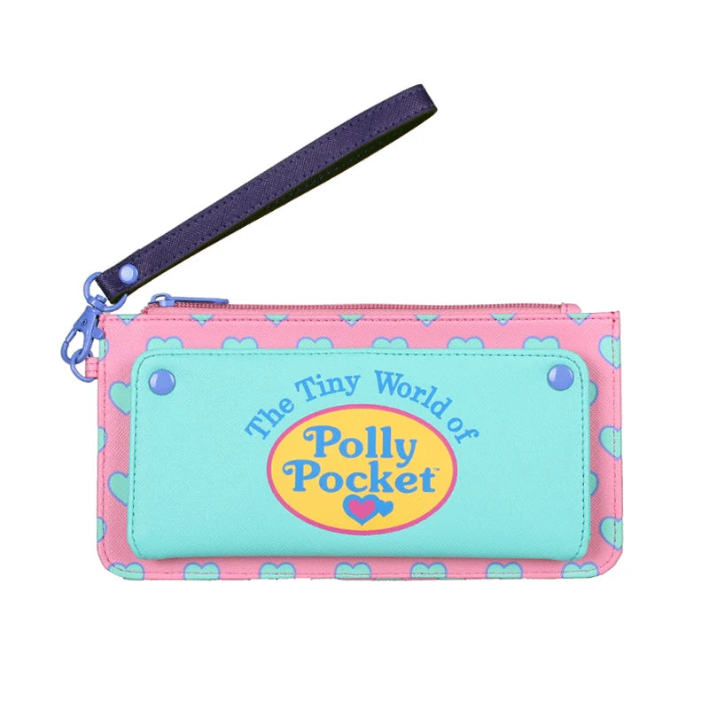 Kawaii Long Zip Wallet – Cartoon Print
