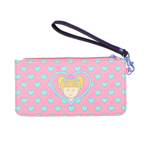 Kawaii Long Zip Wallet – Cartoon Print